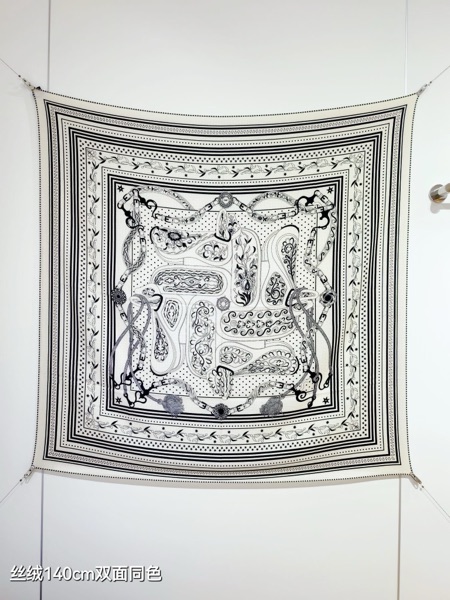 Hermes Silk Scarf-102